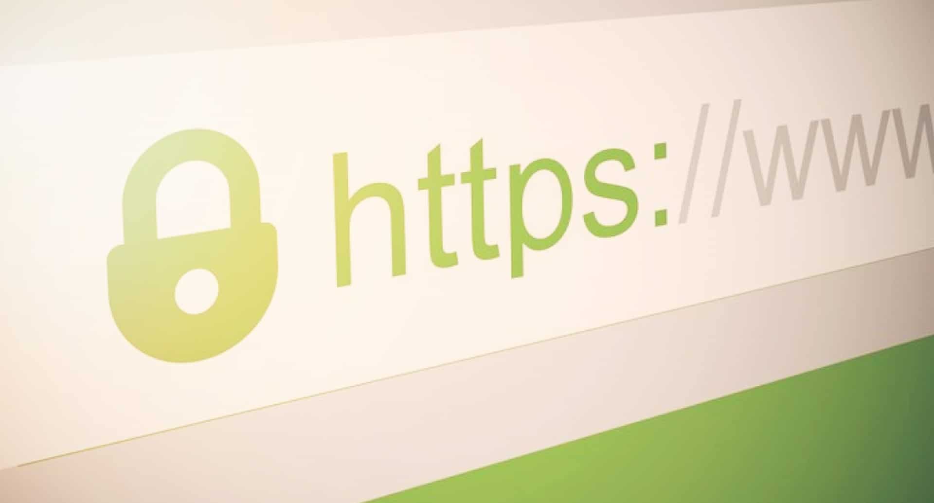 Studio Brandmerk over het voorkomen van onbeveiligde website met een SSL certificaat